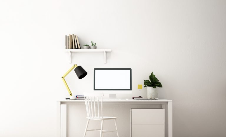 calming office at home