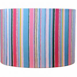 Deck chair stripe lampshade