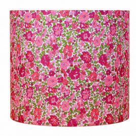 Liberty Pink Arley Gardens lampshade