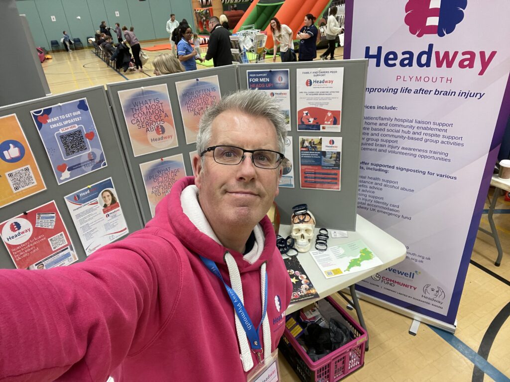 a picture of Craig at a networking event