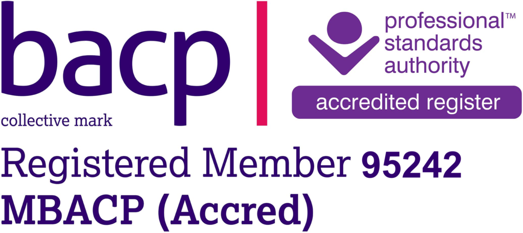 BACP accredited member logo 