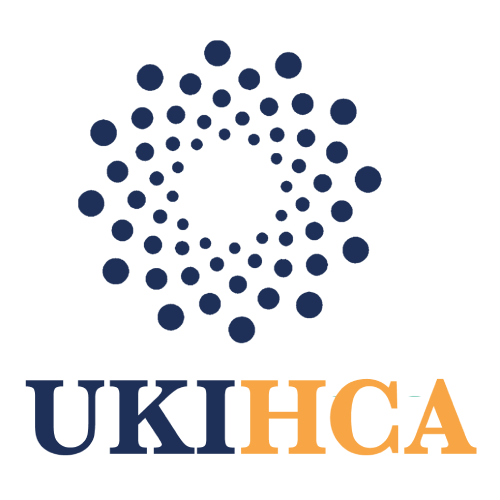 International Health Coaching logo, individual dots in a circles
